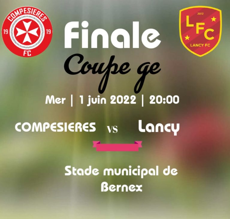 Finale de coupe genevoise Compesières FC